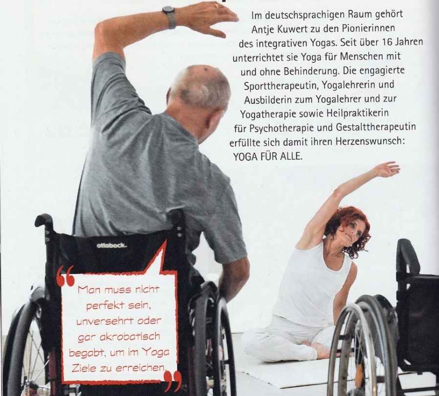 Yoga für Menschen mit Behinderung