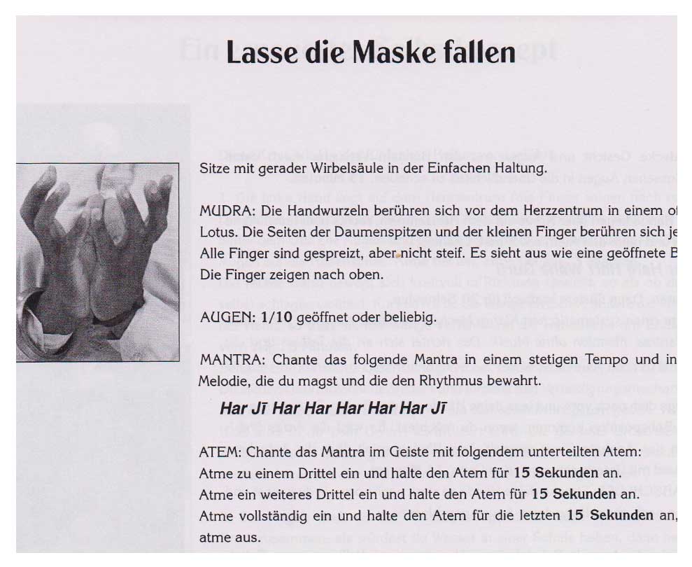 Meditation | Lasse die Maske fallen