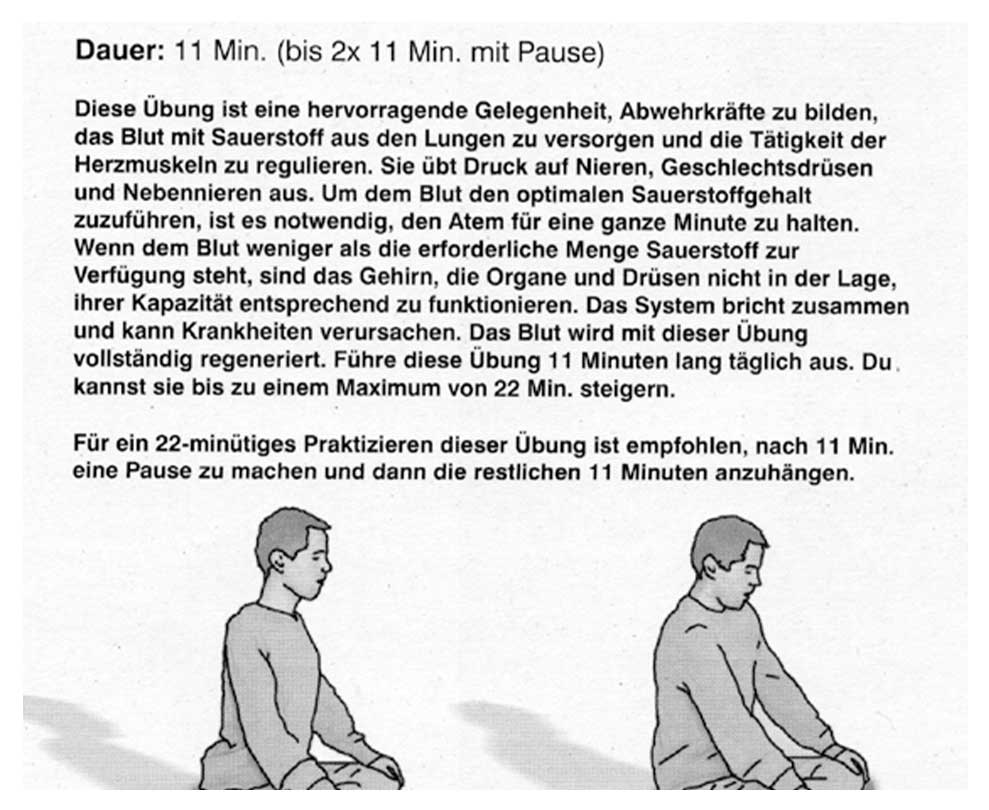 Meditation für Lungen und Blut